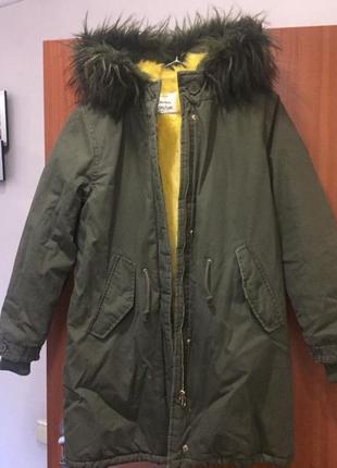 Парка zara на девочку