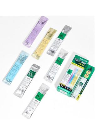 Набір бустер для обличчя vt cosmetics reedle shot 300 special set зі спікулами, 7*2 мл