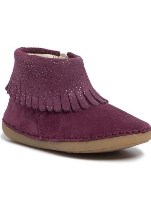 Новые ботинки clarks p.27 кожа ботинки клакс девочке
