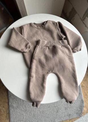 Костюм little angel, флисовый комплект, набор на флисе 80 86 унисекс