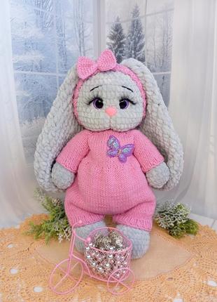 Мягкая игрушка зайчик