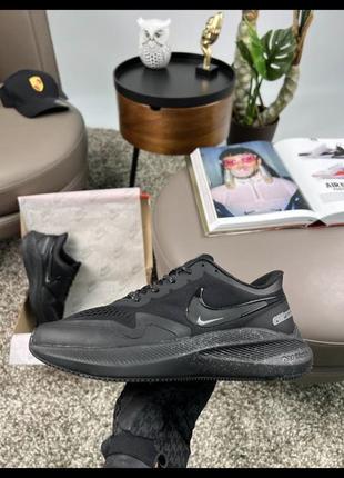 Мужские кроссовки nike air zoom winflo 8 shield all black space
