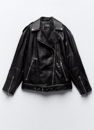Куртка косуха zara оригинал кожанка