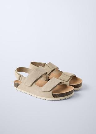 Сандалии zara 33, 35 унисекс кожа ортопед