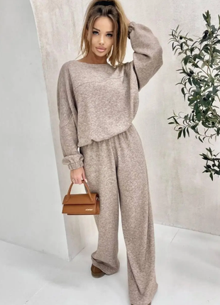Костюм в стиле oversize ангора 3 цвета 42-46; 48-52 sin1047-717rве