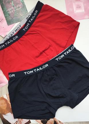 Tom tailor m l мужские трусы боксерки хлопковые коттоновые