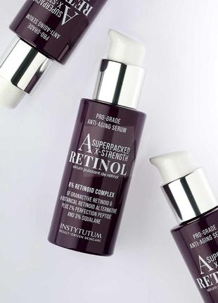 Концентрована сироватка з ретинолом - instytutum pro-grade anti-aging x-strength retinol serum