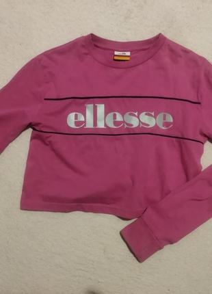 Лонгслив ellesse спортивный топ с длинным рукавом