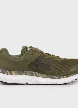 Under armour чоловічі зелені кросівки ua charged assert 10 camo