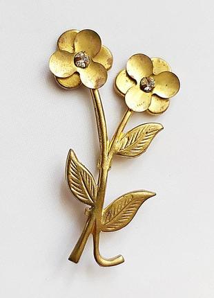 Брошка вінтажна брошь вінтаж коллекційна