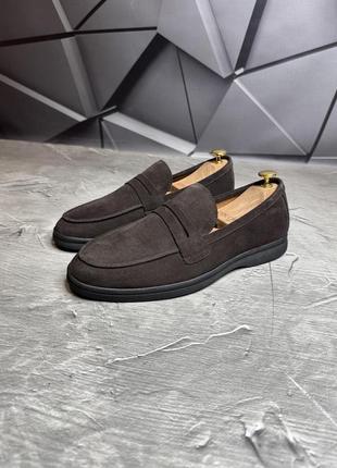 Мужские туфли лофери brown black 40-41-42-43-44-45
