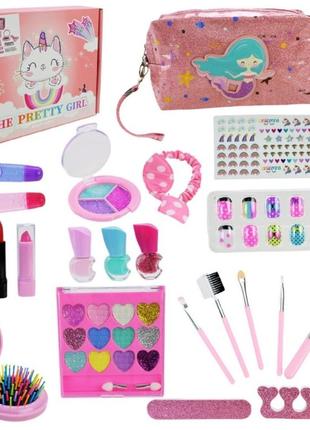 Детский набор косметики "the pretty girl" 2605j-jy2405 лаки, тени, помада