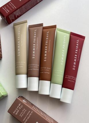 Бальзам для губ summer fridays lip butter balm for hydration & shine