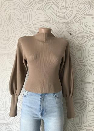 Укорочённый нарядный гольф «zara»