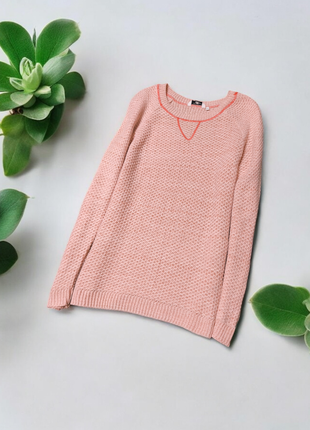 Брендовый нежный теплый джемпер new look