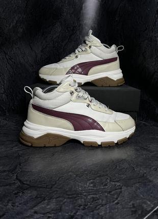 Sneakers PUMA Jada Jr 381990 14 Puma Black White Mauve Pop