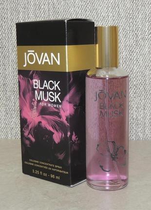 Jovan black musk for women 96 мл для женщин