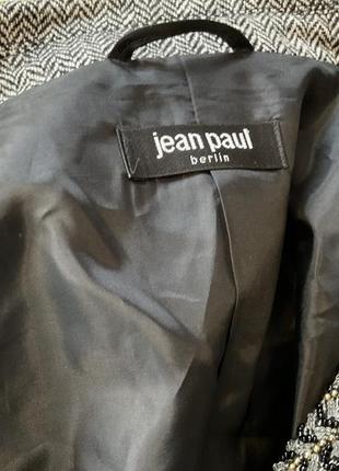 Теплий оригінальний жакет з декором / s/ brend jean paul вовна 60%4 фото