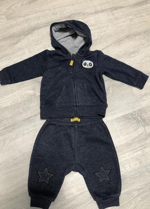 Костюм утеплённый george на малыша 3-6мес