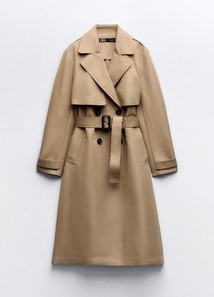 Тренч zara xs водонепроницаемый