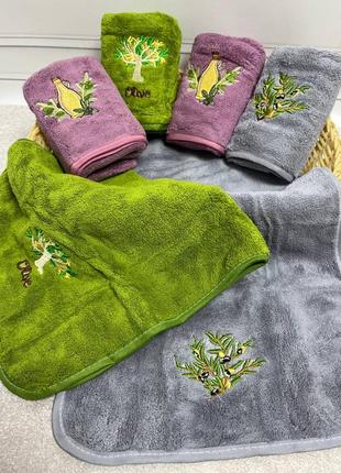 Кухонні рушнички мікрофібра 50*25 (6 шт)