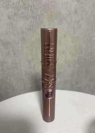 Туш для вій maybelline sky high водостійка