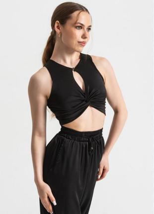 Топ для танцев knot black