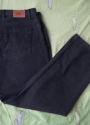 Черные мужские фирменные джинсы прямые, mark's spencer