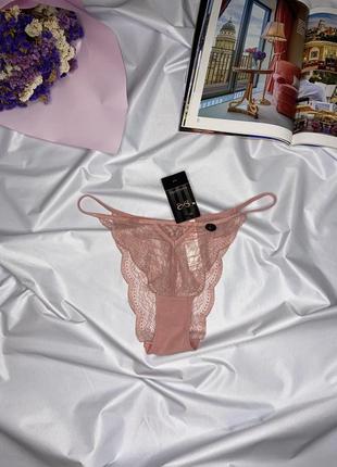 ❗️брак❗️маленький пятнышка трусы бразильяны л l от hunkemoller