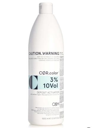 O&m cor.color 3% 10 об. активатор депозиту 1 л