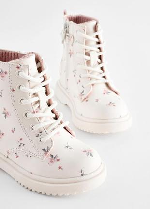 Цветочные ботинки next весна осень 🌸 3