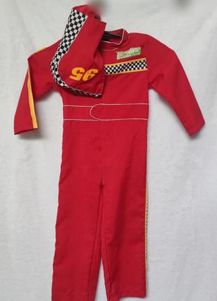 ▫️карнавальный костюм гонщик молния маквин