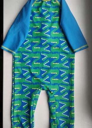 Mini club купальный костюм 3-4 года 98-104 см крокодил