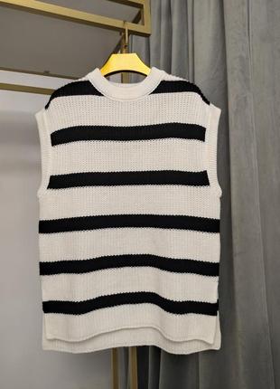 Вязаный жилет безрукавка жилетка asos