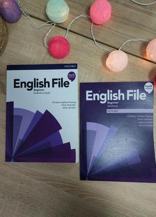 English file beginner, підручник + зошит