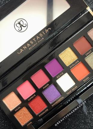 Палетка тіней від anastasia beverly hills by jakie aina