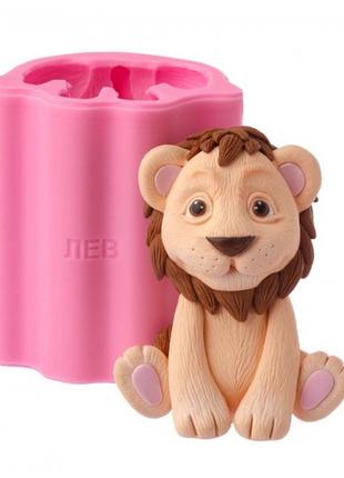 Силіконовий молд лев