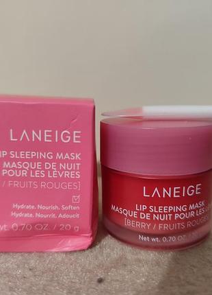 Маска для губ нічна laneige