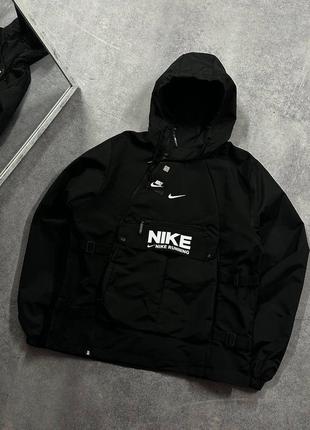 Вітровка nike чорна / вітровка найк