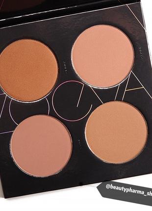 Zoeva nude spectrum blush palette - палетка для коррекции лица