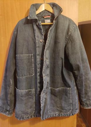 Джинсовая куртка мужская tommy hilfiger р. xl