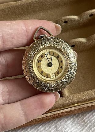 Винтажные часы кулон lucerne