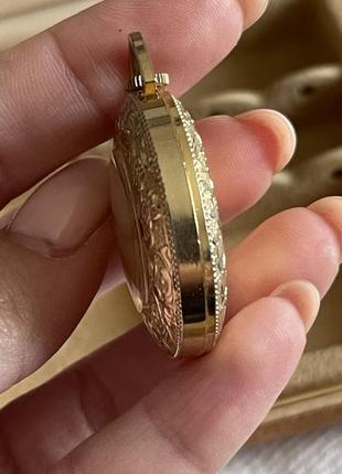 Винтажные часы кулон lucerne