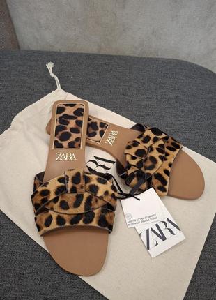 Шлепанцы zara 38р новые