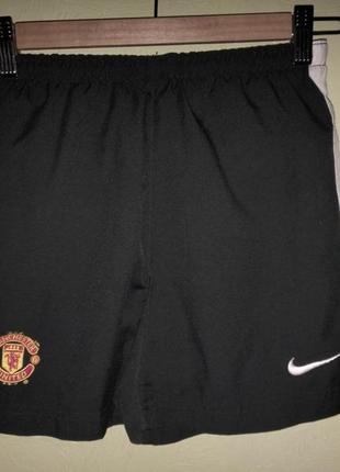 Дитячі спортивні футбольні шорти manchester mulher lose nike