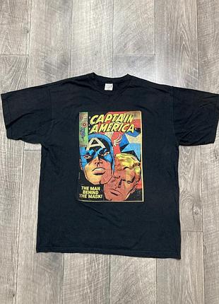 Marvel captain america футболка