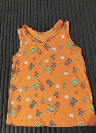 Майка на девочку