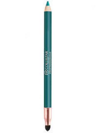 Олівець для очей collistar professional eye pencil 14 бірюзовий із глітером тестер