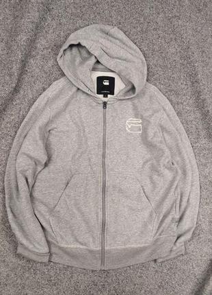 Мужское худи g star raw monthon hooden zip оригинал кофта с капюшоном на замочке