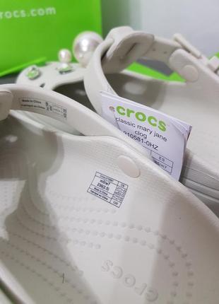 Crocs mary jane classic w7 w87 фото